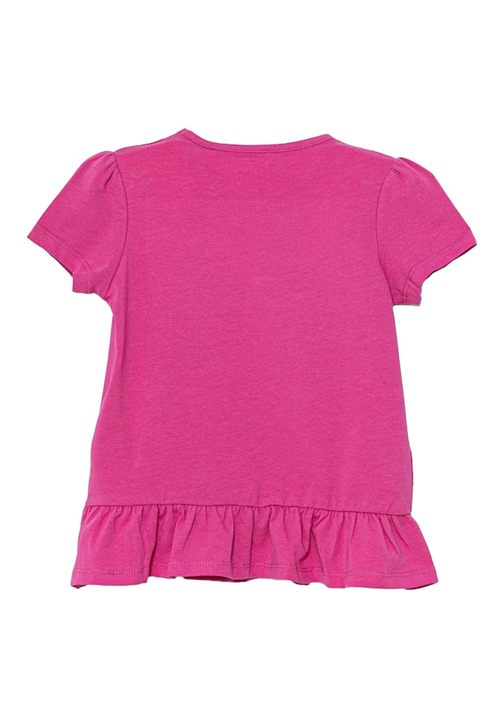 T-shirt fuxia per bambina
