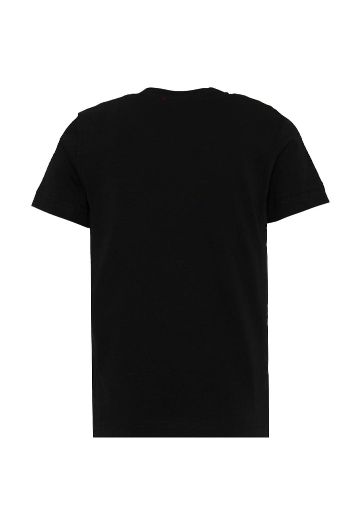 T-shirt nera per bambino