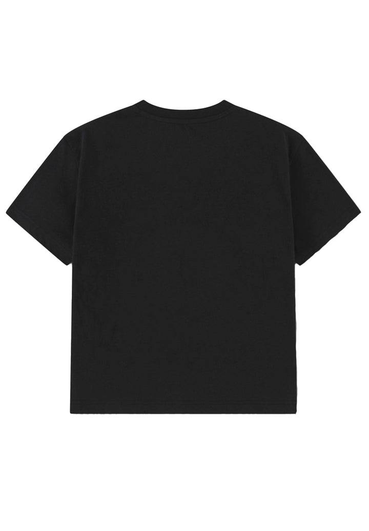 T-shirt nera per bambino