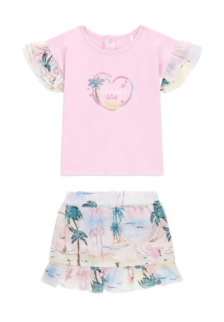 Completo rosa per neonata