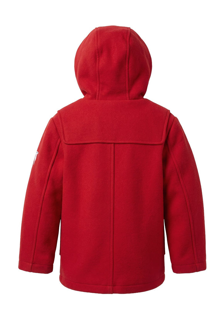 Cappotto rosso per neonato