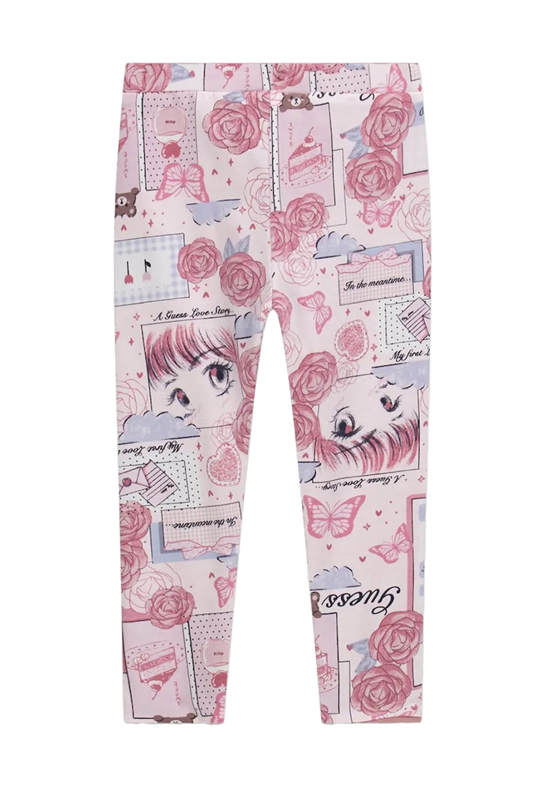 Leggings rosa per bambina