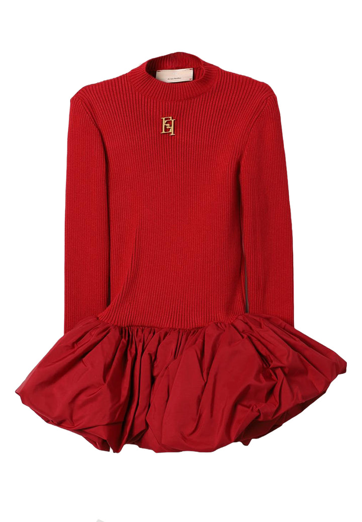 Vestito rosso per bambina