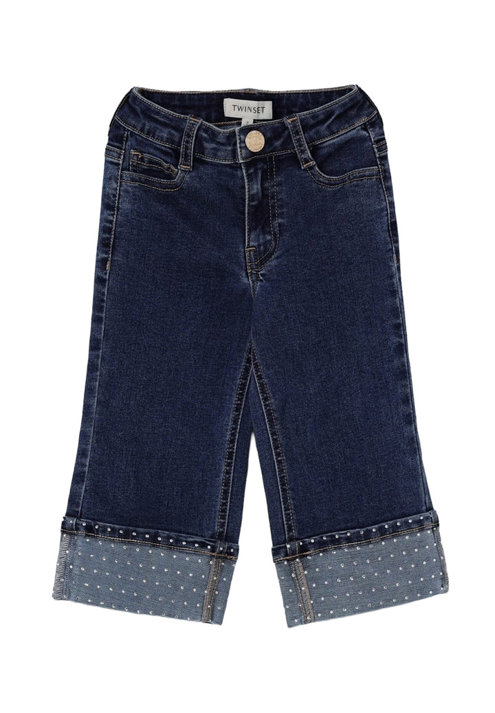 Jeans blu denim per bambina