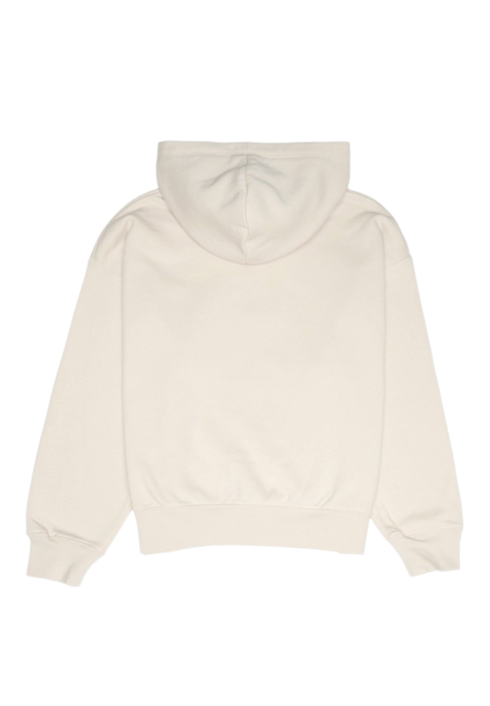 Felpa cappuccio beige per bambina