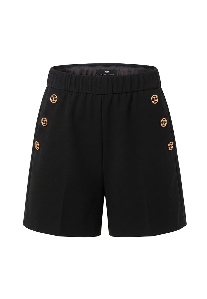 Short nero per bambina