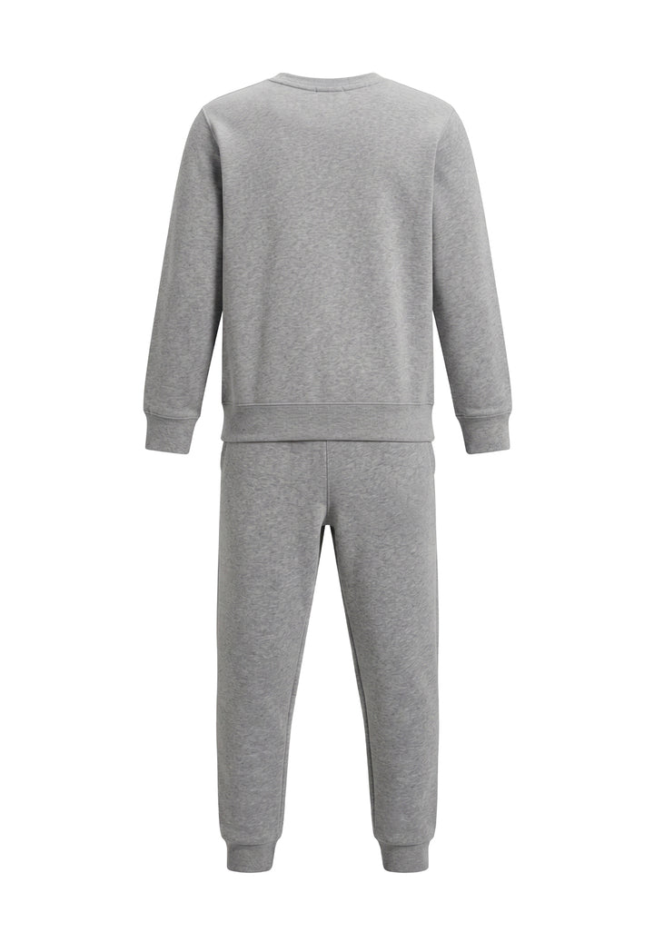 Completo felpa grigio per bambino