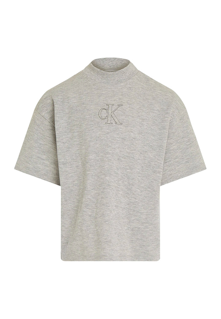 T-shirt grigia per bambina