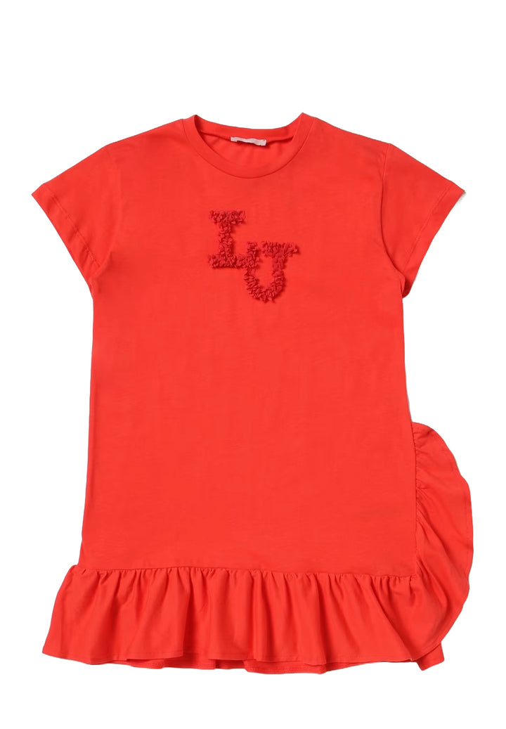 Vestito corallo per bambina - Primamoda kids