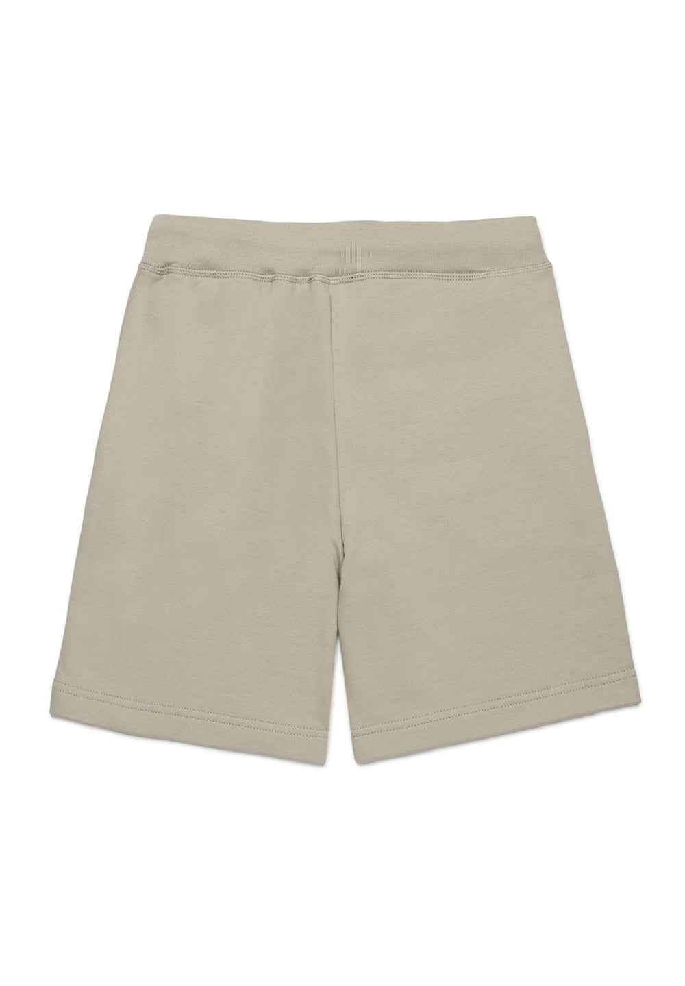 Bermuda felpa beige per bambino