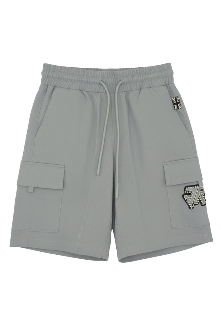 Bermuda grigio per bambino