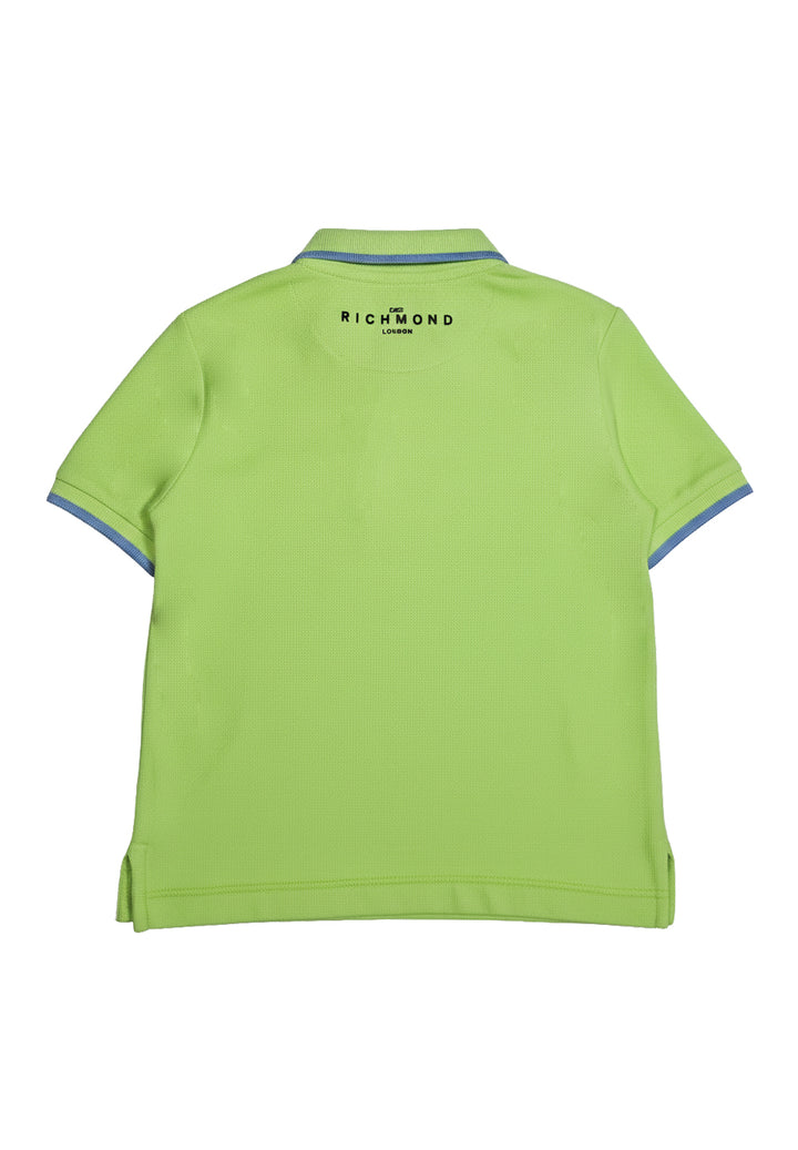 Polo verde per neonato