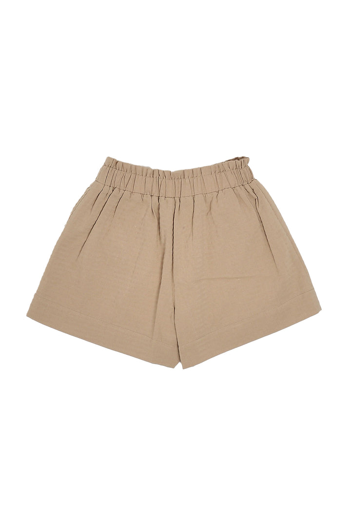 Short beige per bambina