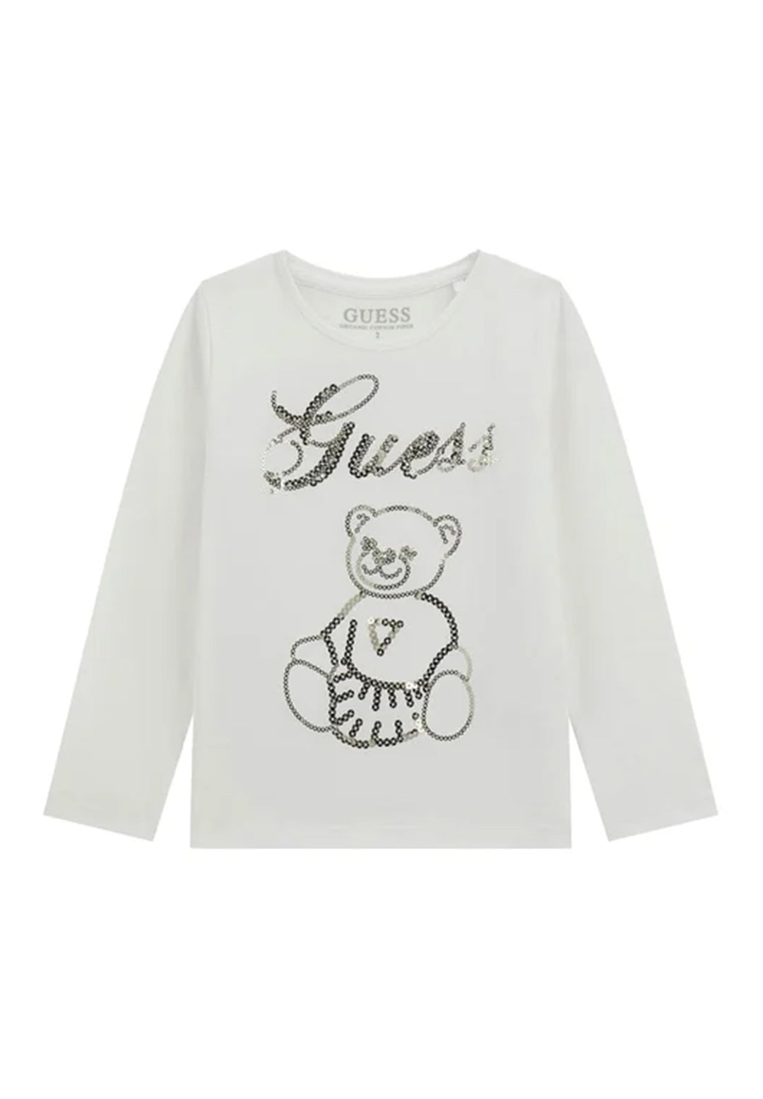 T-shirt bianca per neonata