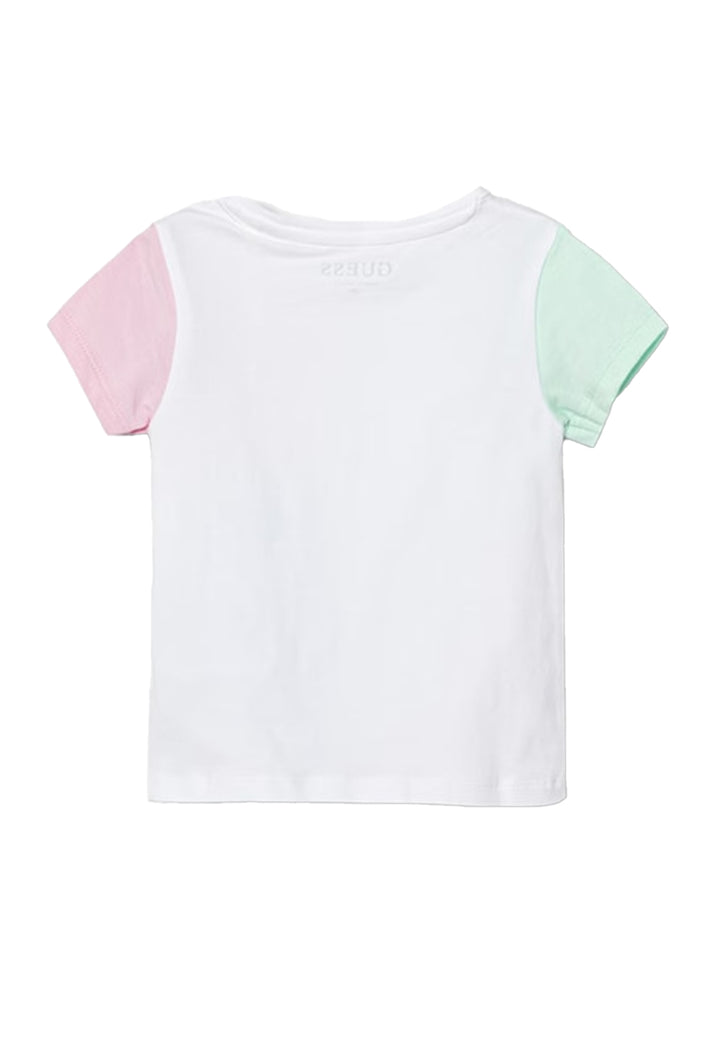 T-shirt bianca per bambina