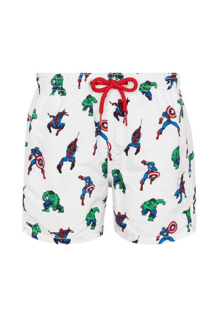 Costume boxer bianco per neonato