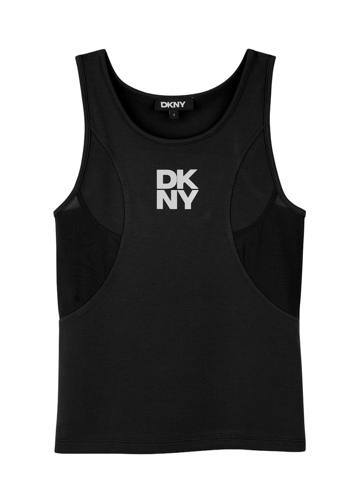 Canotta nera per bambina