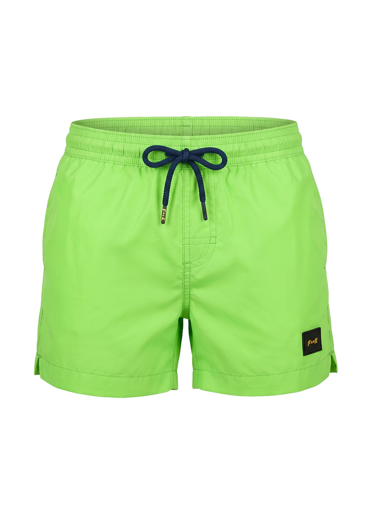 Costume boxer verde per bambino