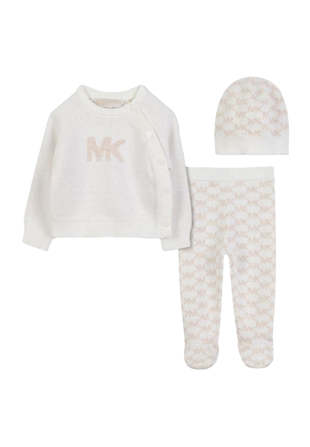 Completo crema per neonata