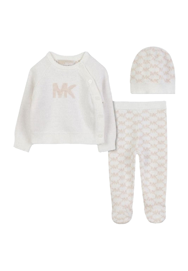 Completo crema per neonata