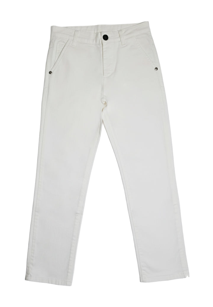 Pantalone bianco per bambino