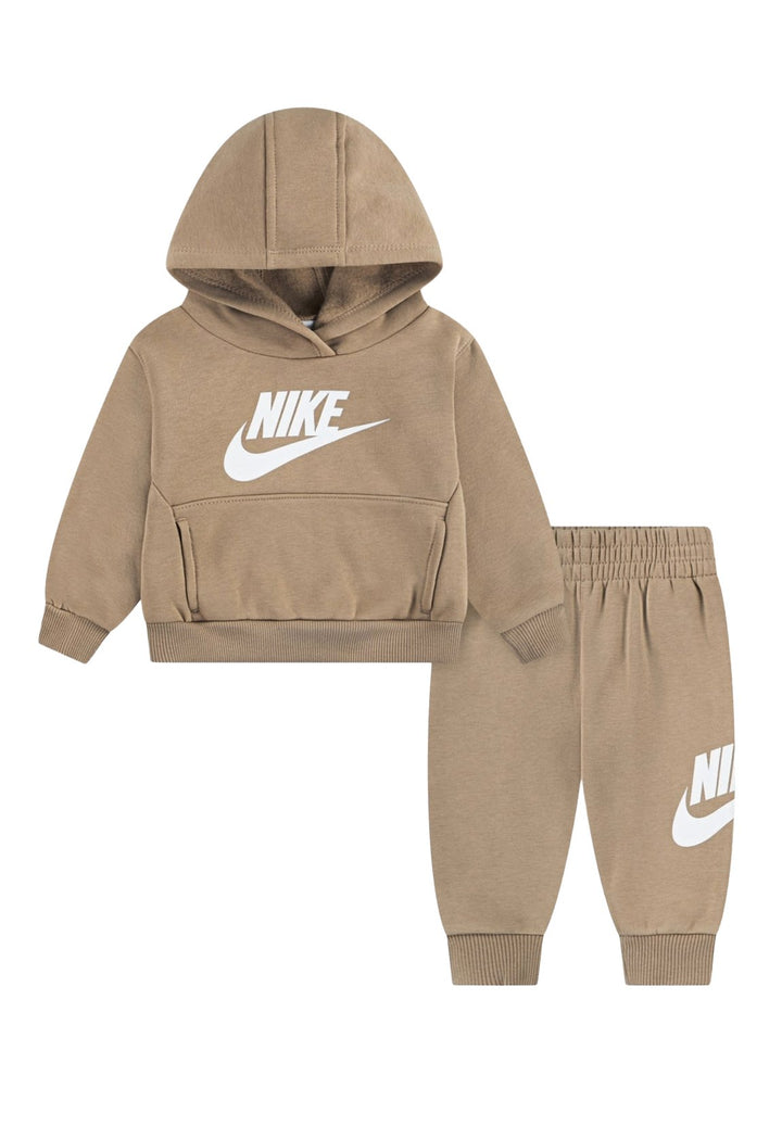 Completo felpa beige per bambino