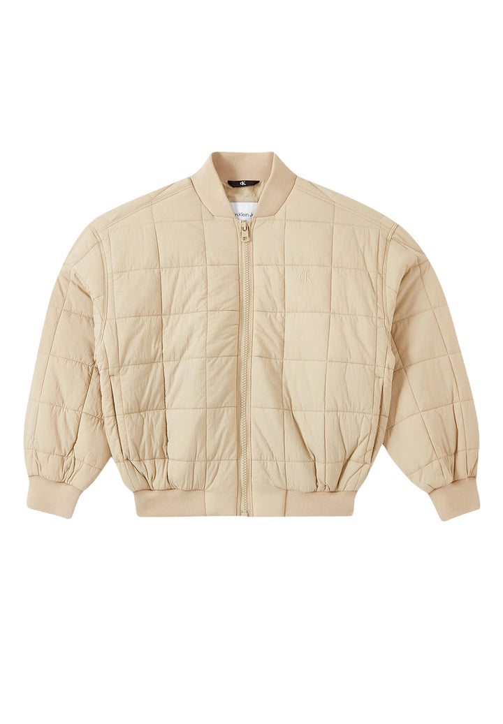 Giubbotto beige per bambino