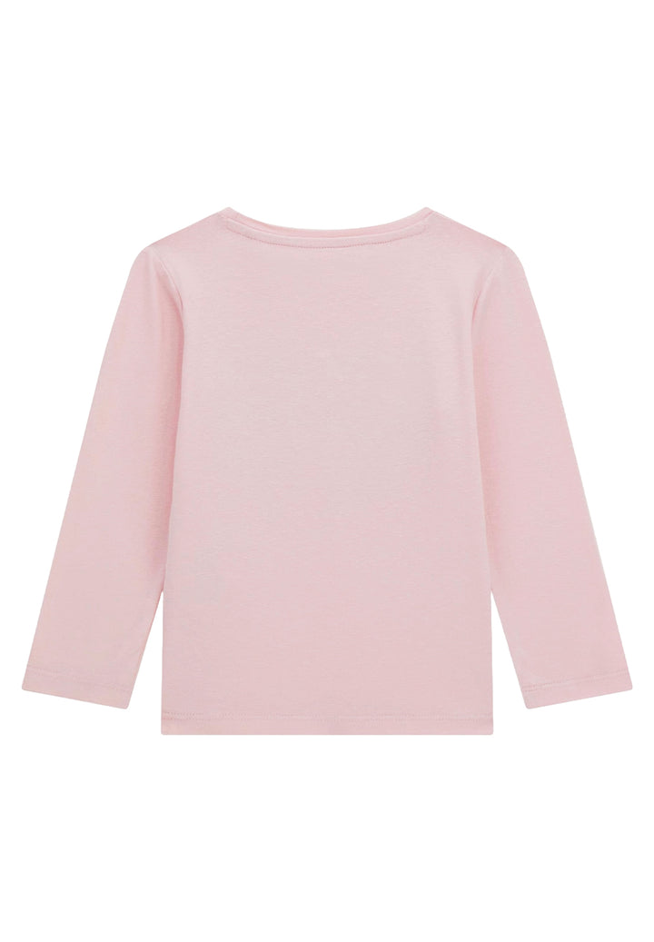 T-shirt rosa cipria per bambina