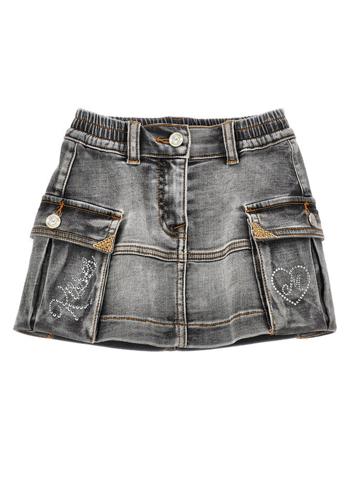Gray skirt for girls