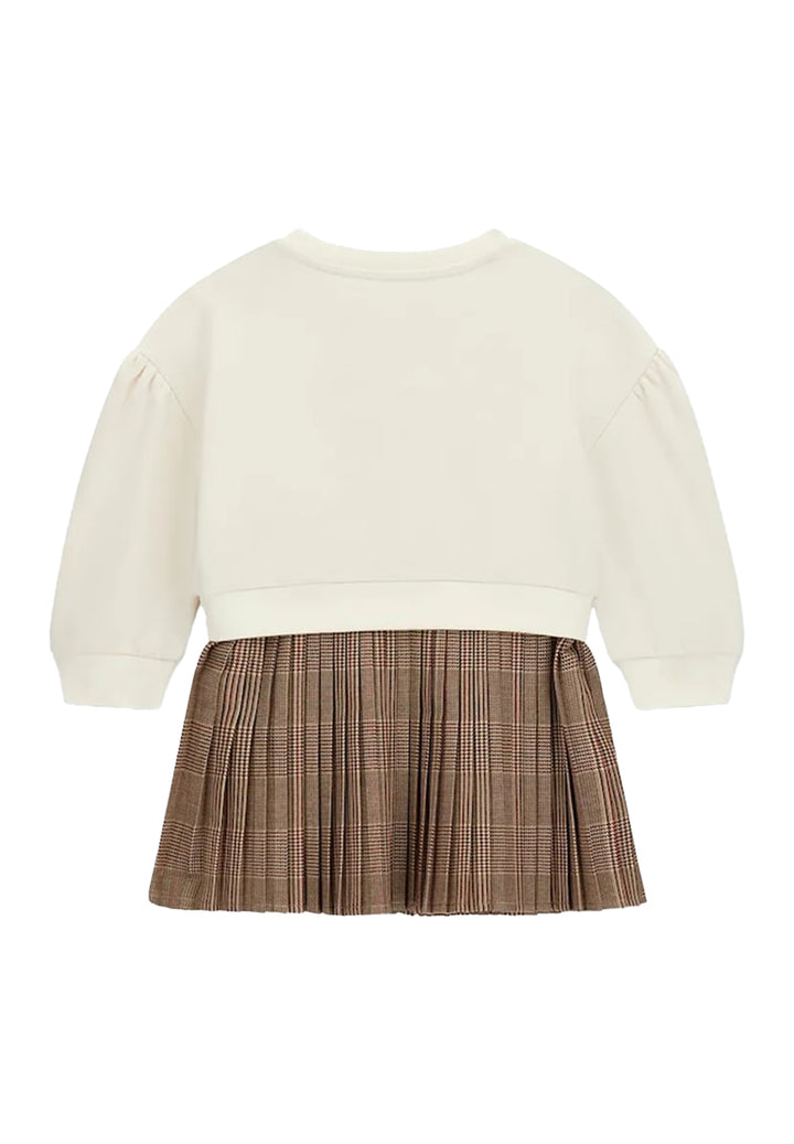 Vestito beige per bambina