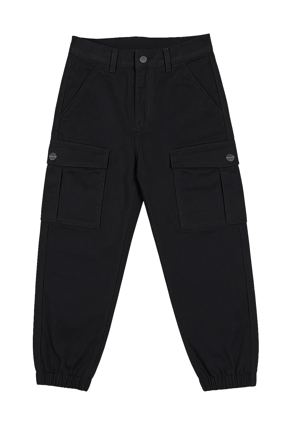 Pantalone cargo nero per bambino