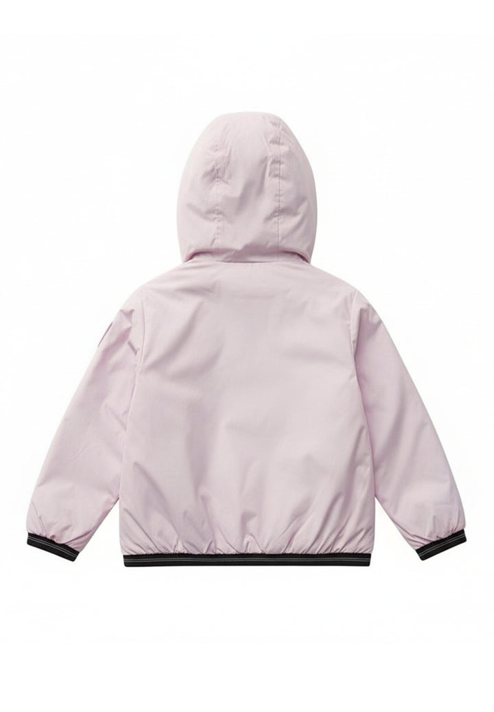 Giubbotto rosa per neonata