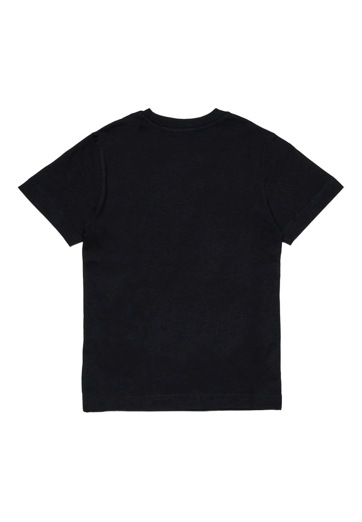 T-shirt nera per bambino