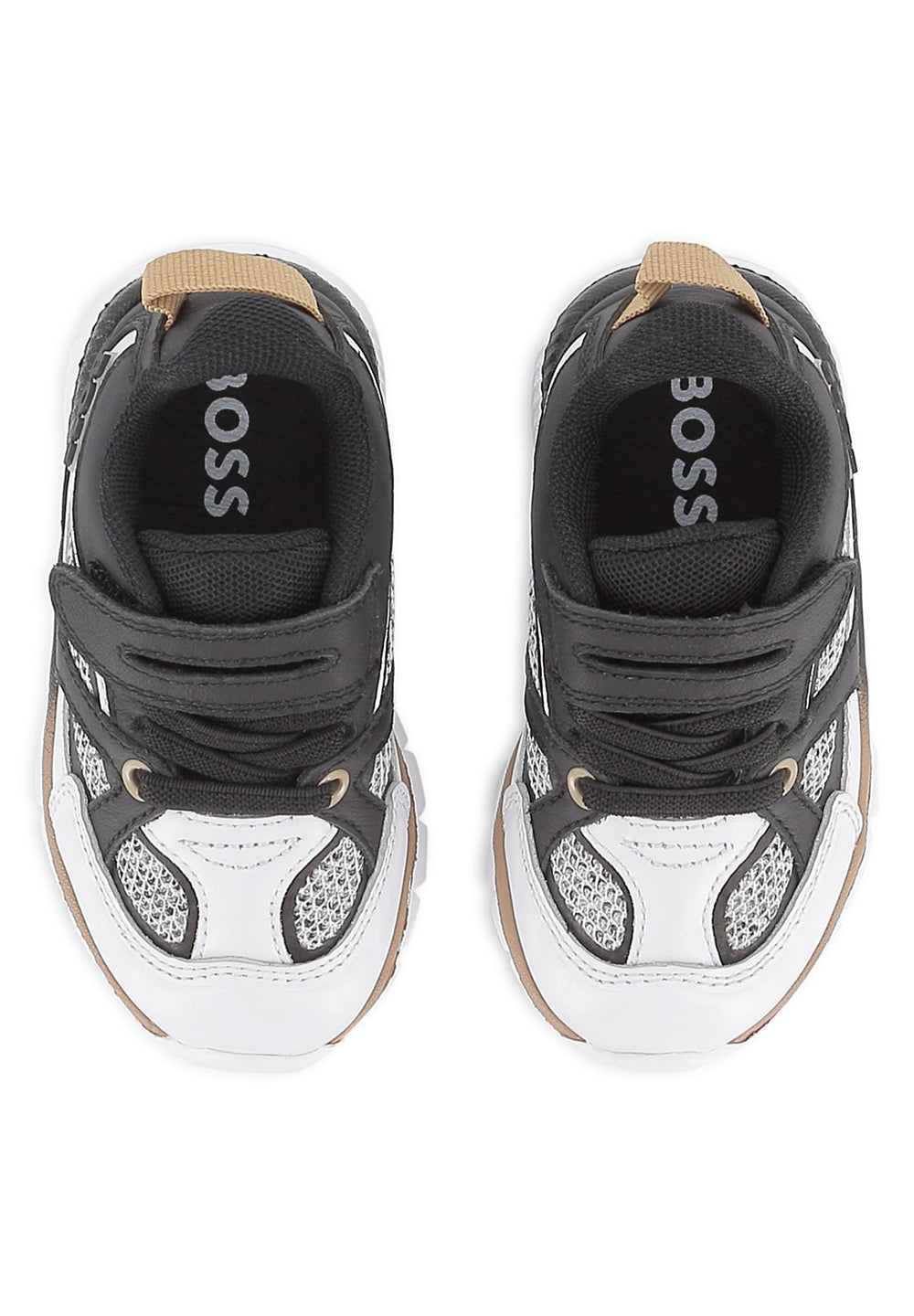 Scarpe bianco-nero per bambino