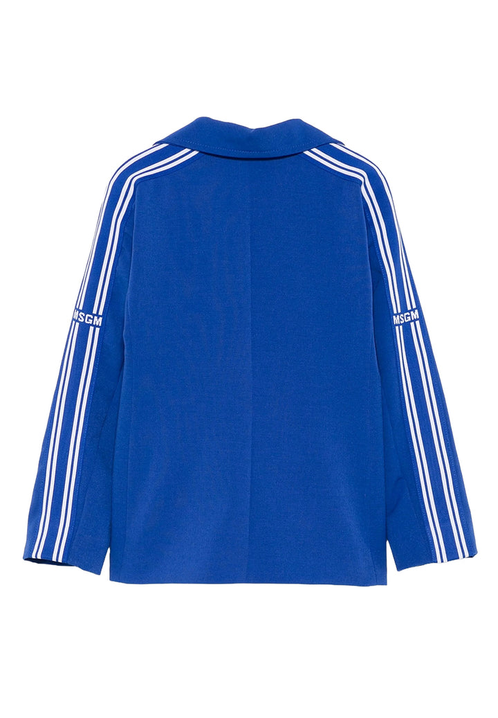 Giacca blu royal per bambina