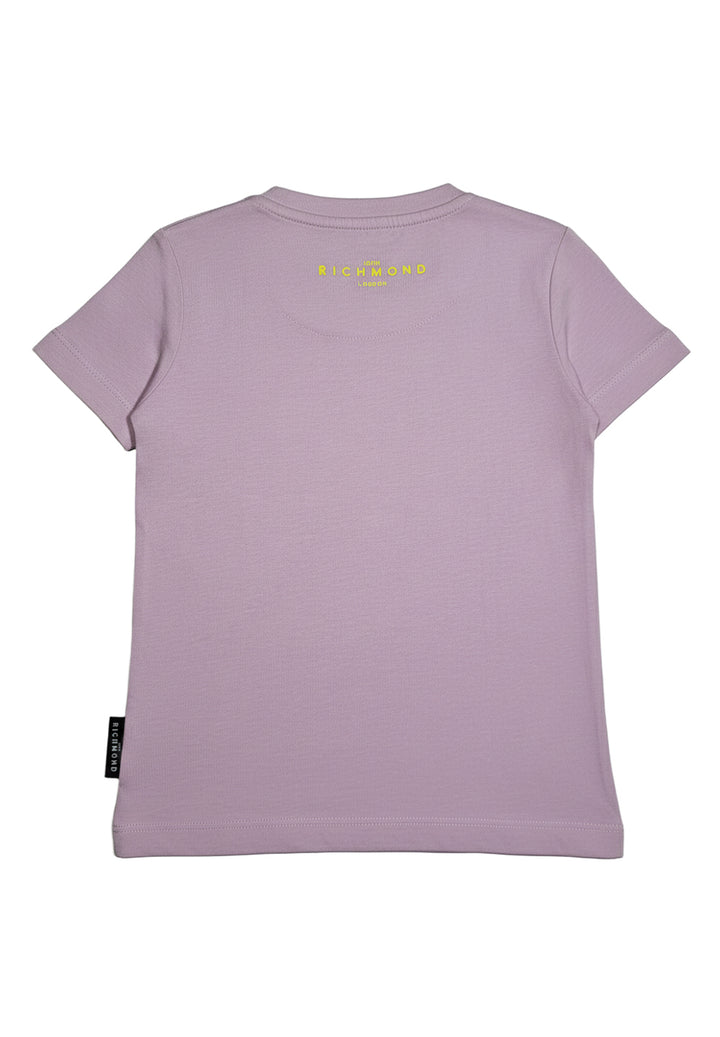 T-shirt lilla per neonata