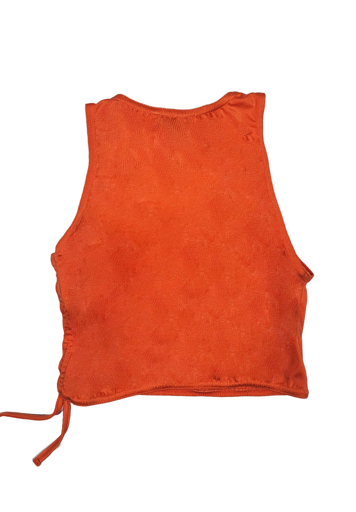 Top arancione per bambina