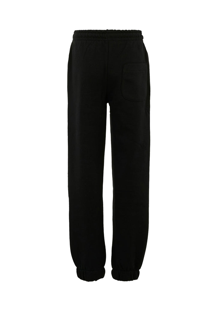 Pantalone felpa nero per bambino