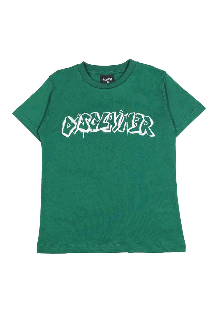 T-shirt verde per bambino