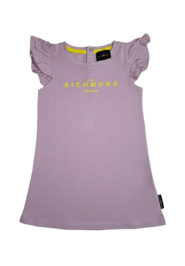 Lilafarbenes Kleid für Babymädchen