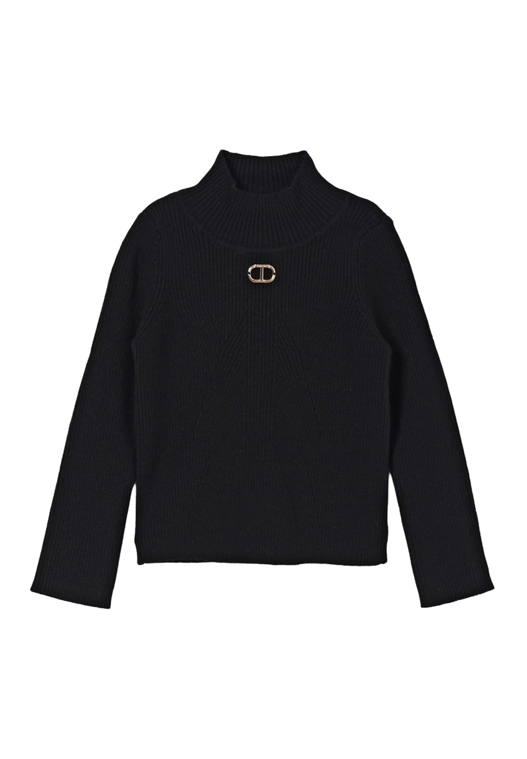 Maglione nero per neonata