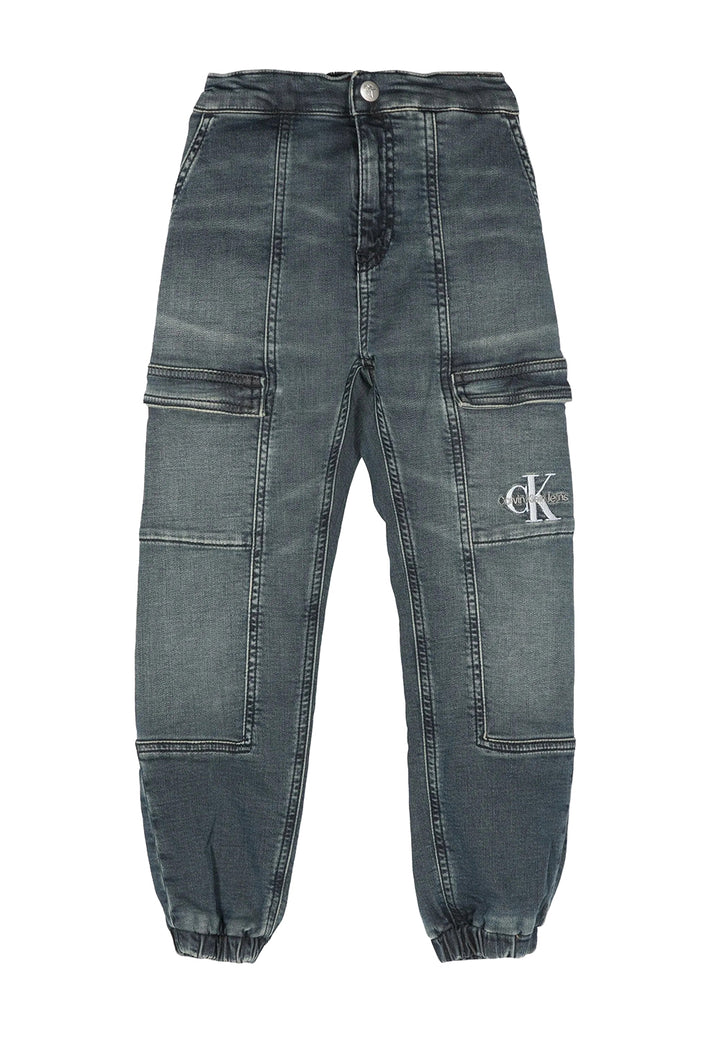 Pantalone blu denim per bambino