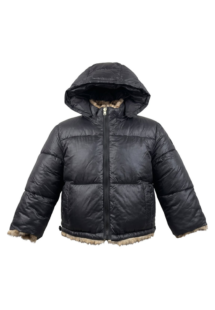 Giubbotto reversibile multicolor per bambina
