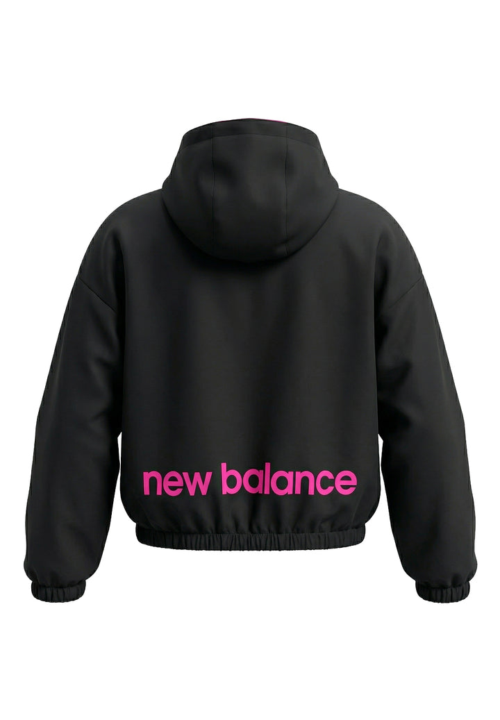 Giubbino nero per bambina