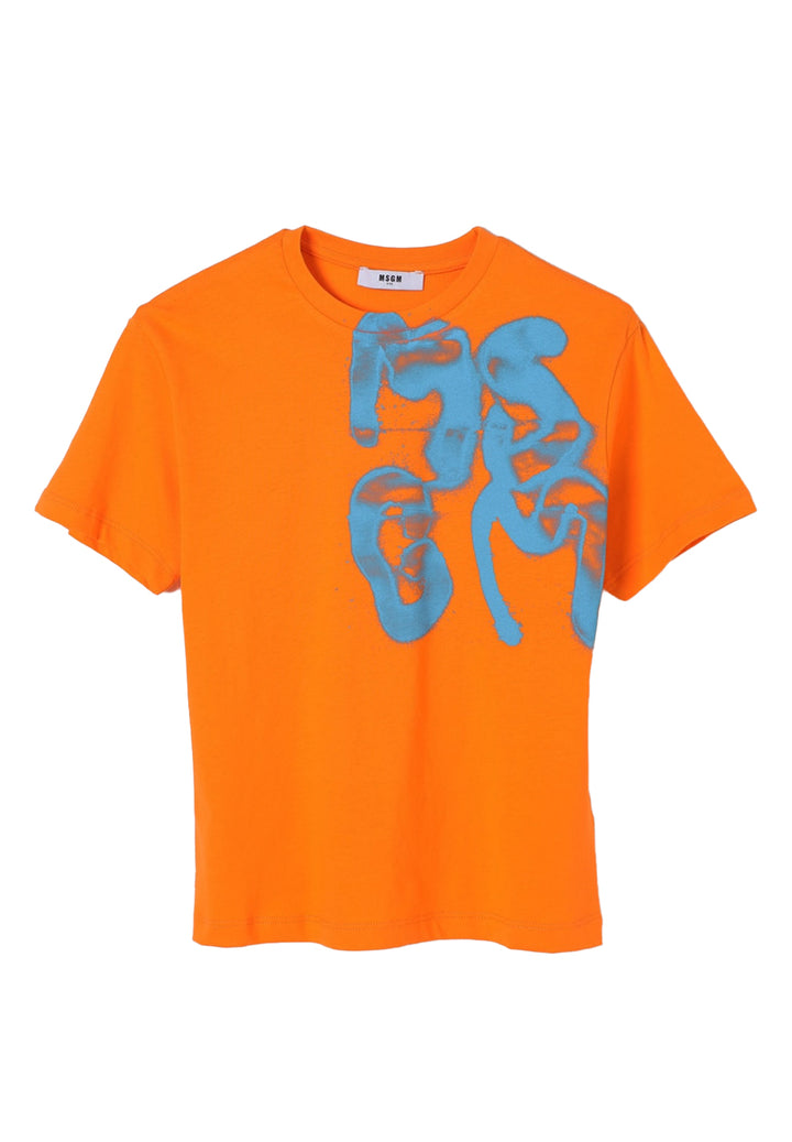 T-shirt arancione per bambino