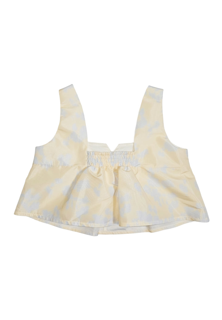 Top giallo per bambina