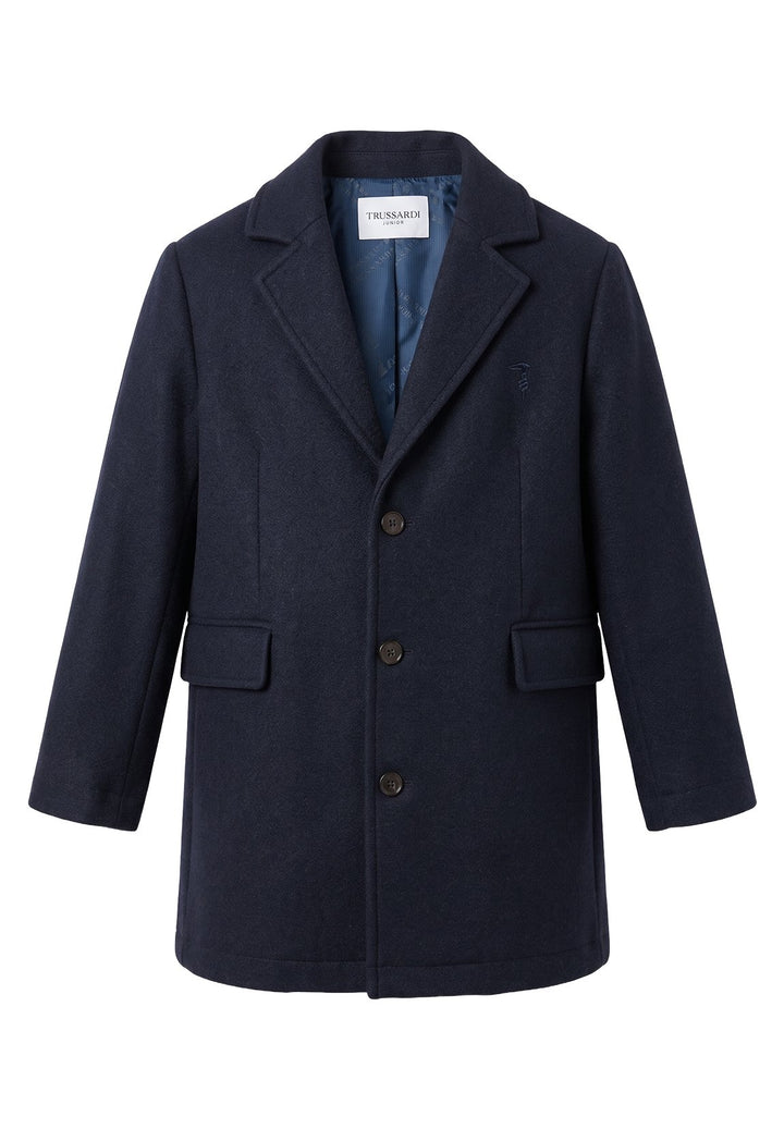 Cappotto blu per bambino