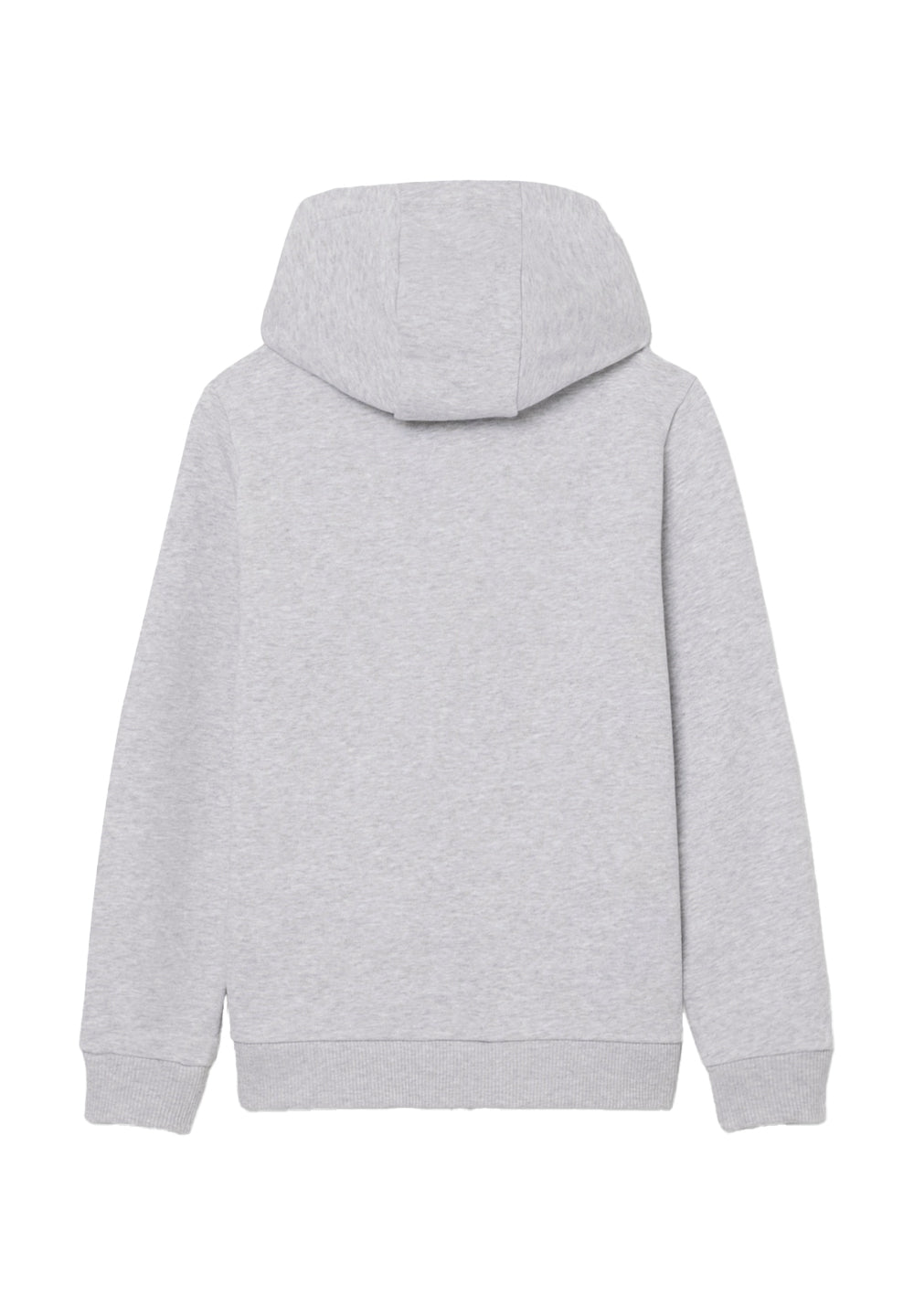 Felpa zip con cappuccio grigia per bambino