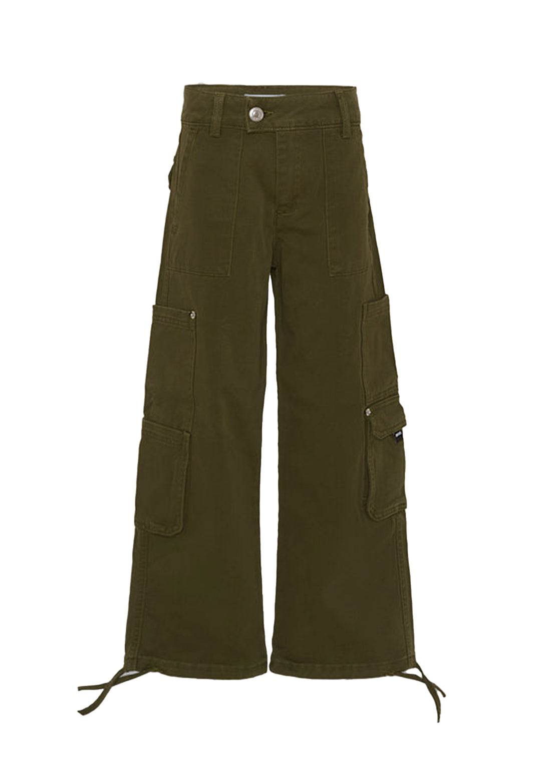Pantalone cargo verde miliatare per bambino