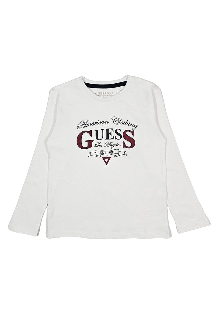T-shirt bianca per bambino